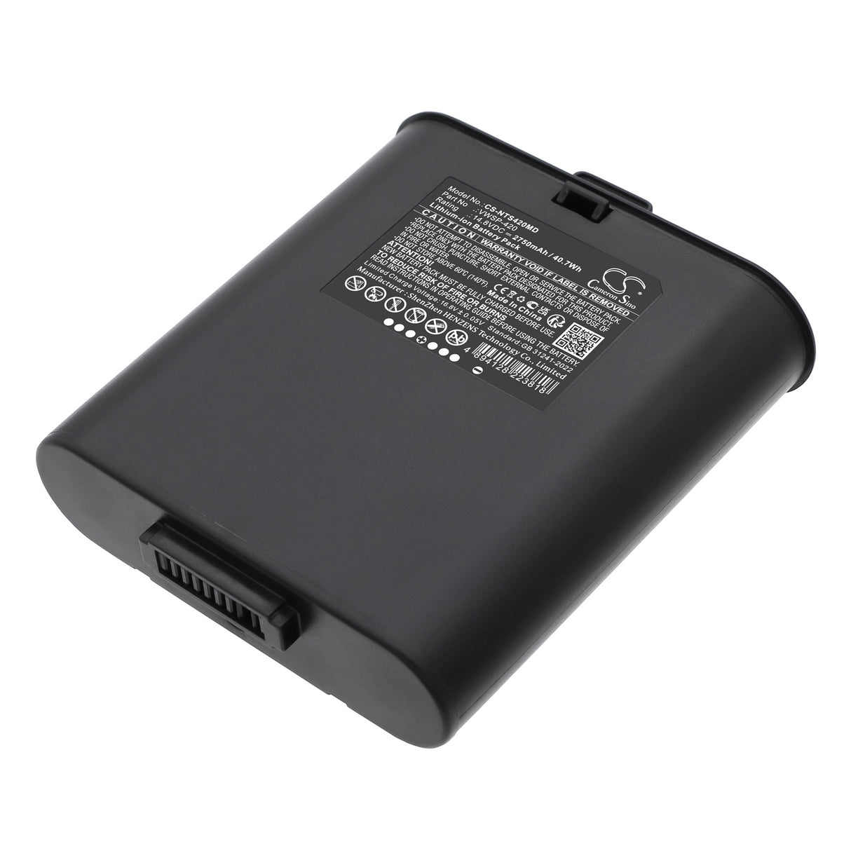 14.8V, Li-ion, 2750mAh, Medical battery fits Inovytec, VWSP-420, CPAP, CPR, 40.7Wh Medical Cameron Sino Technology Limited