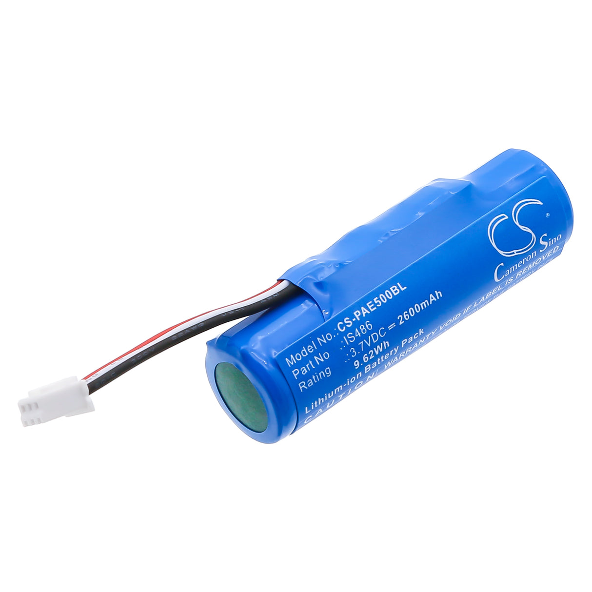 3.7V, Li-ion, 2600mAh, Payment Terminal battery fits Pax, Is486, E500, 9.62Wh Payment Terminal Cameron Sino Technology Limited