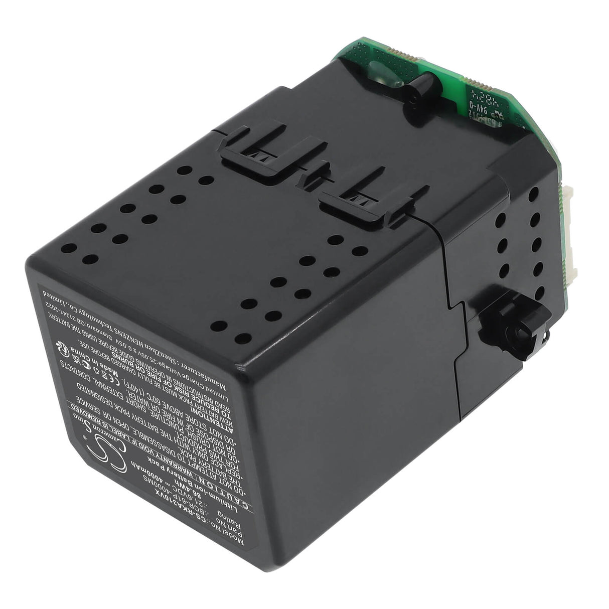21.6V, Li-ion, 4000mAh, Vacuum battery fits Roborock, BCR-61P-4000MS, A30 Pro, A30 Pro Combo, 86.4Wh Vacuum Cameron Sino Technology Limited