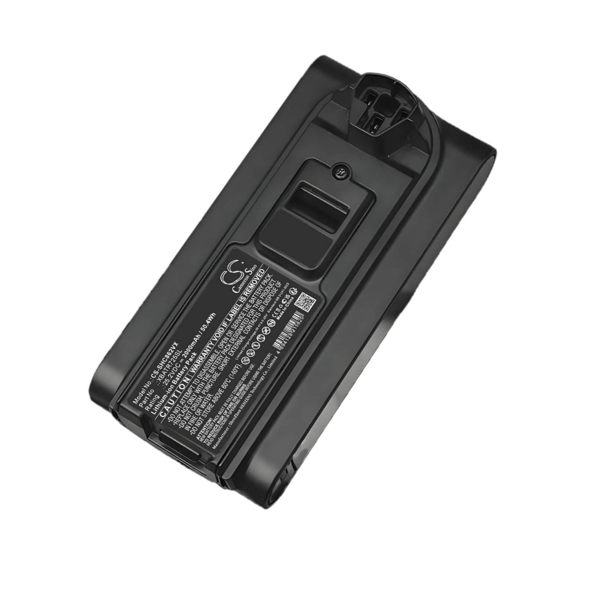 25.2V, Li-ion, 2000mAh, Vacuum battery fits Shark, Xbatr725sl, Cordless Stratos, Iz840h, 50.4Wh Vacuum Cameron Sino Technology Limited