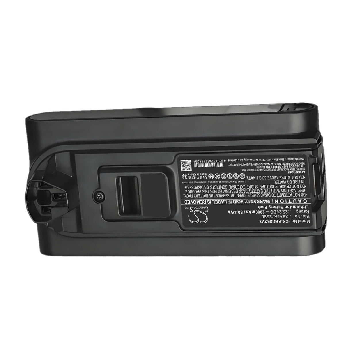 25.2V, Li-ion, 2000mAh, Vacuum battery fits Shark, Xbatr725sl, Cordless Stratos, Iz840h, 50.4Wh Vacuum Cameron Sino Technology Limited