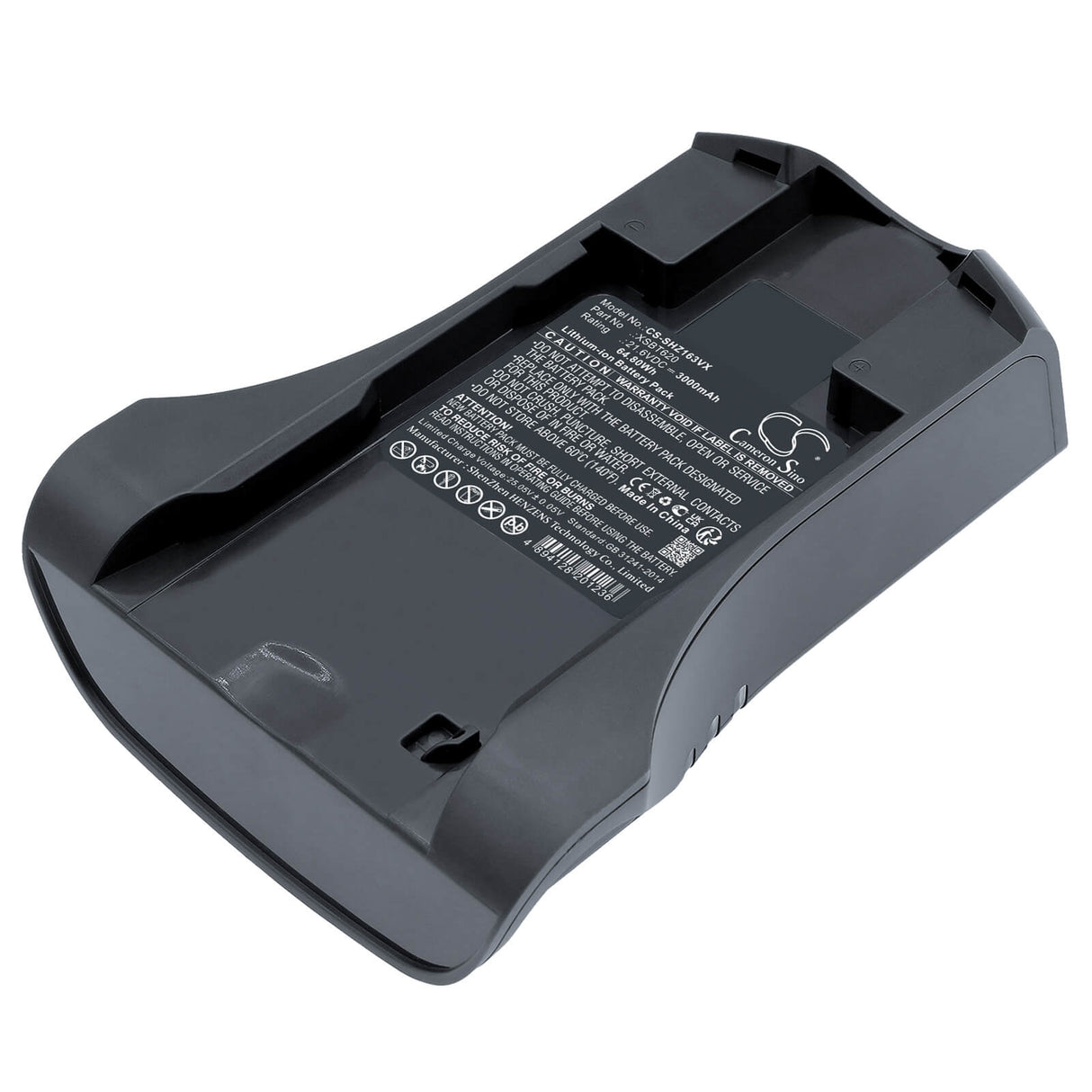 21.6V, Li-ion, 3000mAh, Vacuum Battery fits Shark, Iz162cco, Iz162h, 64.80Wh Vacuum Cameron Sino Technology Limited