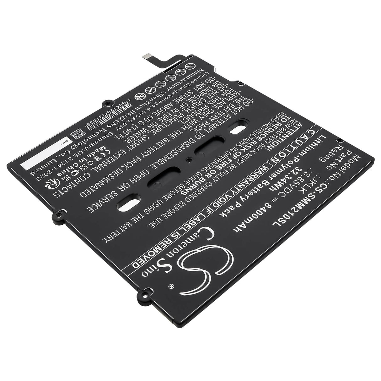 3.85V, Li-Polymer, 8400mAh, Tablet battery fits Sunmi, JKLK, M2 Max, P10010016, 32.34Wh Tablet Cameron Sino Technology Limited