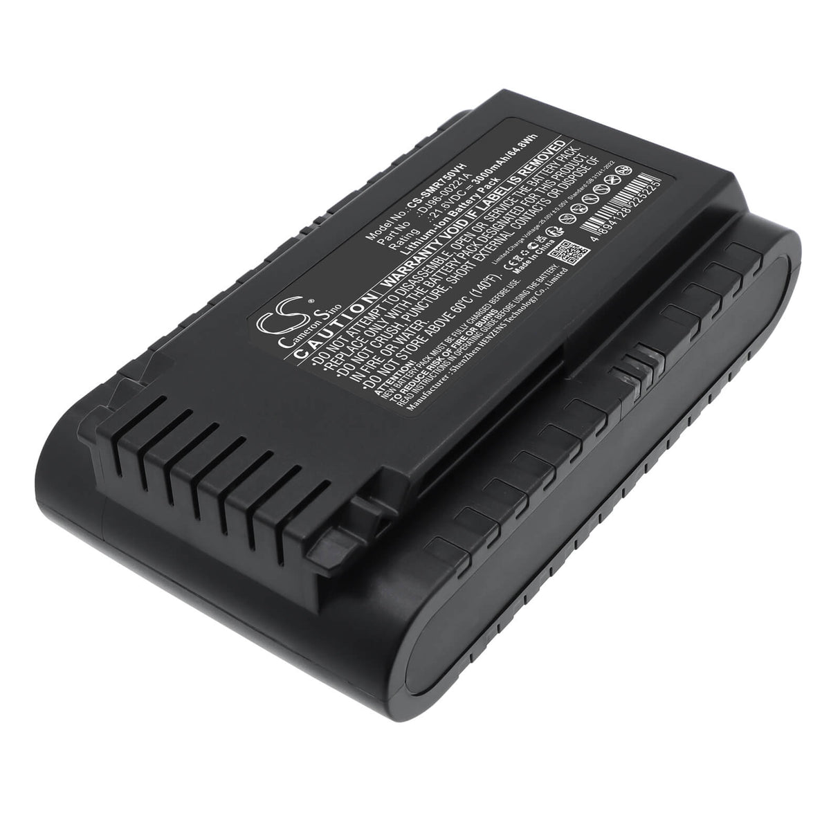 21.6V, Li-ion, 3000mAh, Vacuum battery fits Samsung, DJ96-00221A, DJ96-00227A, Jet 70, 64.8Wh Vacuum Cameron Sino Technology Limited