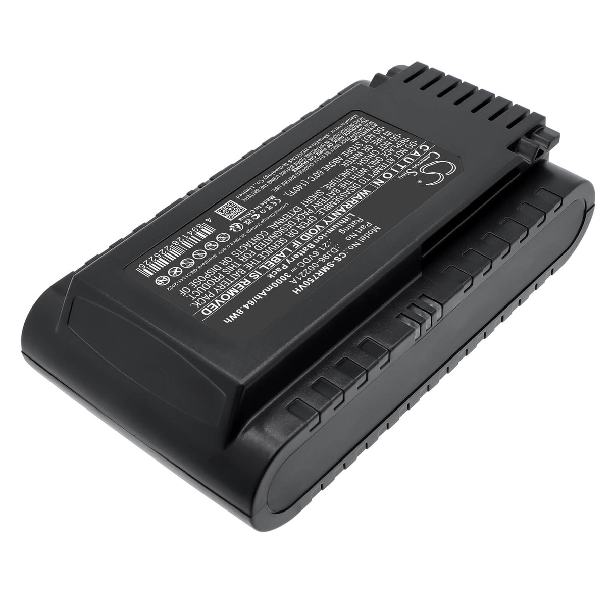 21.6V, Li-ion, 3000mAh, Vacuum battery fits Samsung, DJ96-00221A, DJ96-00227A, Jet 70, 64.8Wh Vacuum Cameron Sino Technology Limited