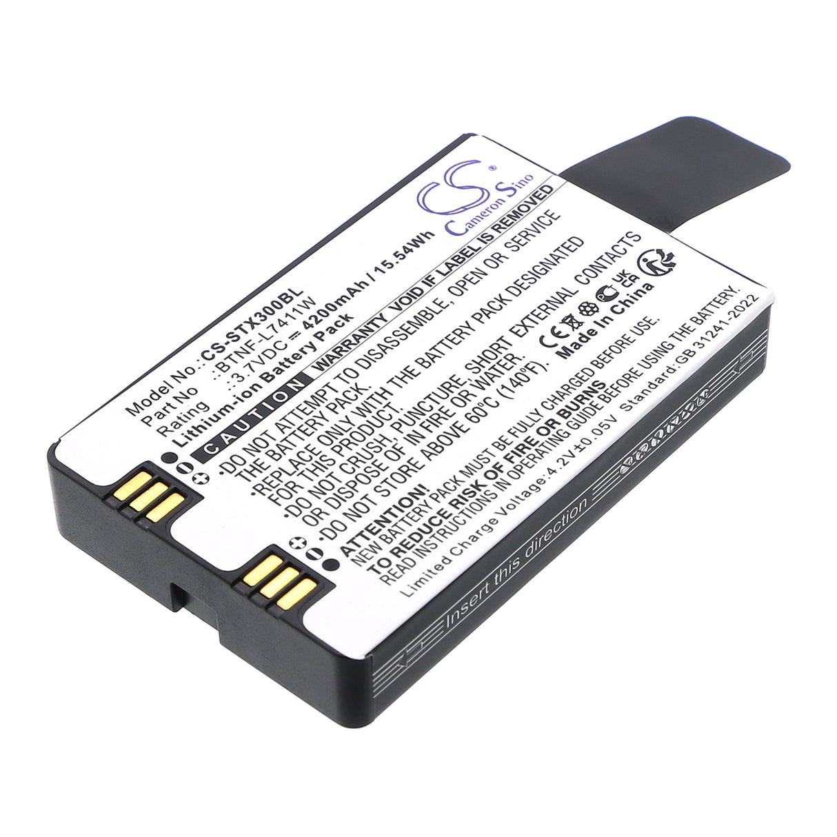 3.7V, Li-ion, 4200mAh, Equipment, Survey, Test battery fits Southern, BTNF-L7411W, Polaris X3 Sanding Reed Handbook, 15.54Wh Equipment, Survey, Test Cameron Sino Technology Limited