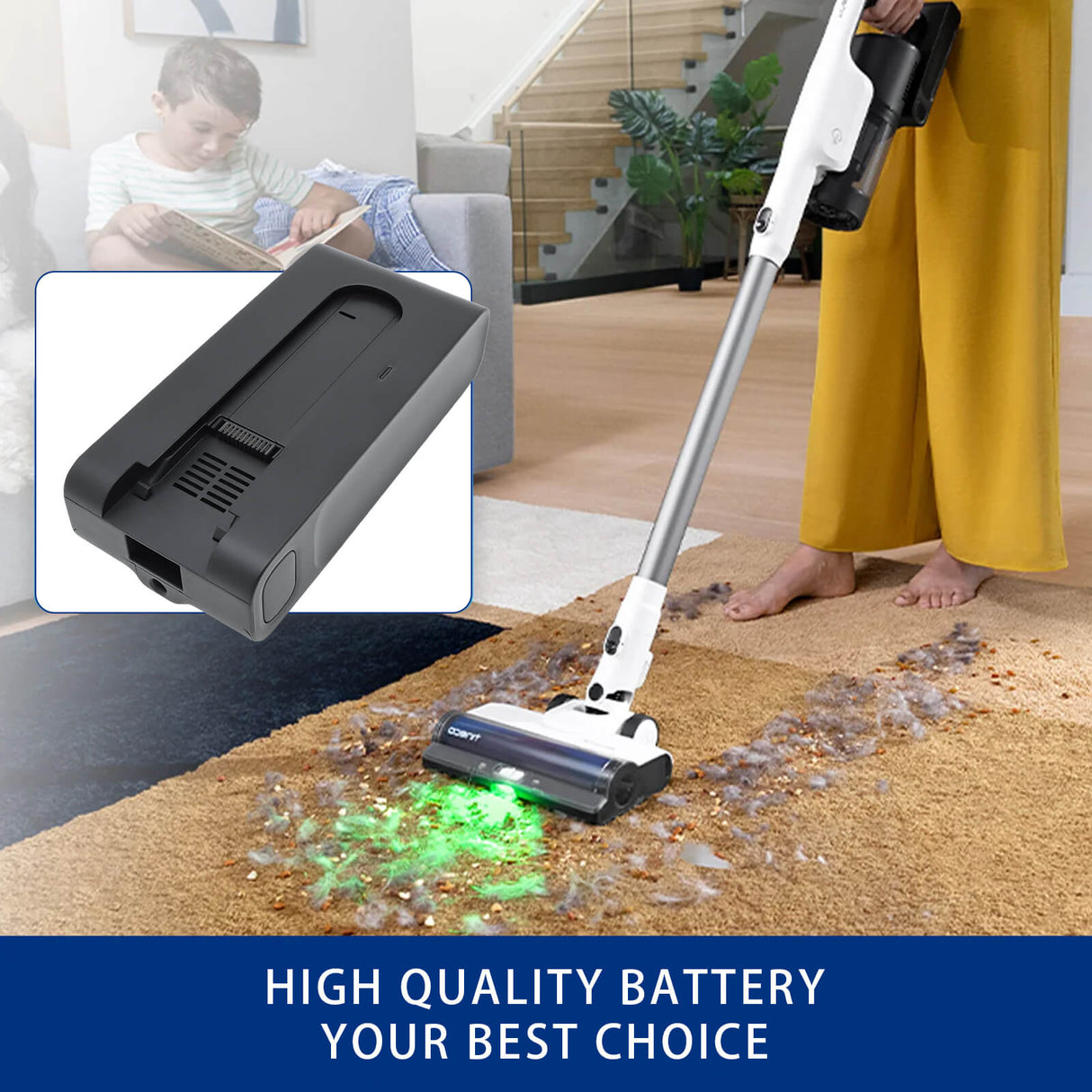 25.2V, Li-ion, 3900mAh, Vacuum battery fits Tineco, ZB2459-7S1P-01A, Pure One Station 5 Pro Go, 98.28Wh Vacuum Cameron Sino Technology Limited