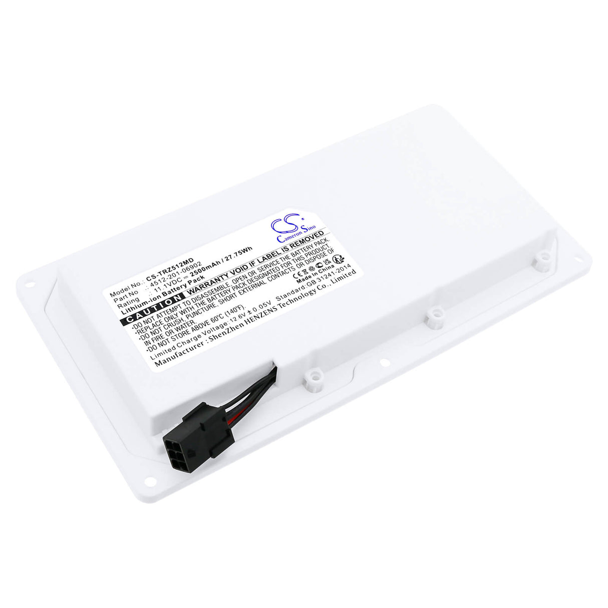 11.1v, Li-ion, 2500mah, Medical Battery Fits Phillips Mobile diagnost Wdr, 27.75wh Medical Cameron Sino Technology Limited (Medical)