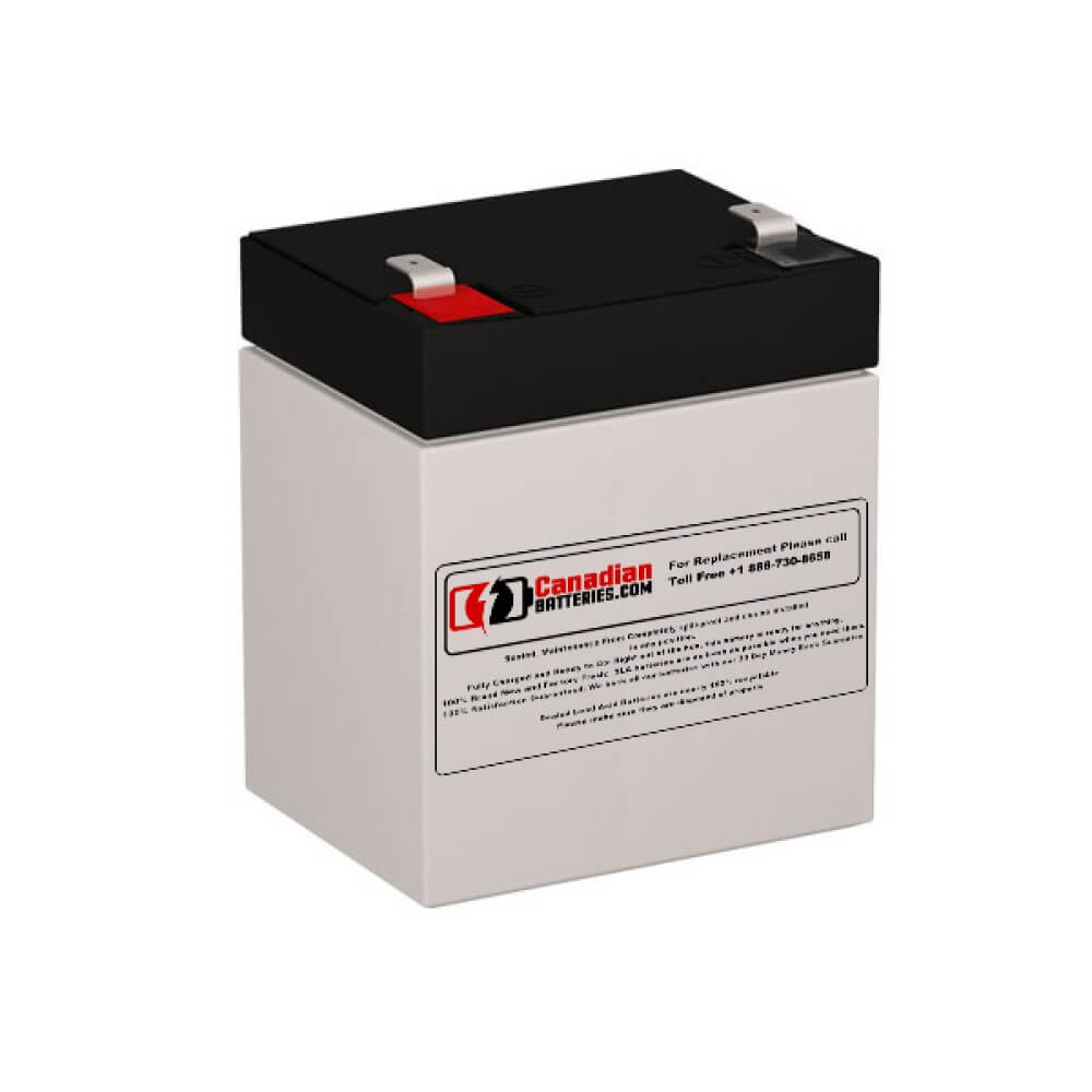 Liftmaster 3850C, 3850 garage door opener battery, 12V 5Ah Sealed Lead Acid CB Generic