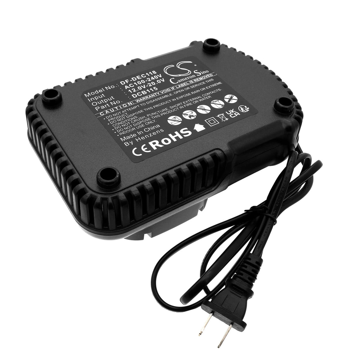 Chargeur d'outils électriques Dewalt pour batteries Dewalt à glissière 12v - 20V style Chargeur d'outils électriques Cameron Sino Technology Limited (Outils électriques)