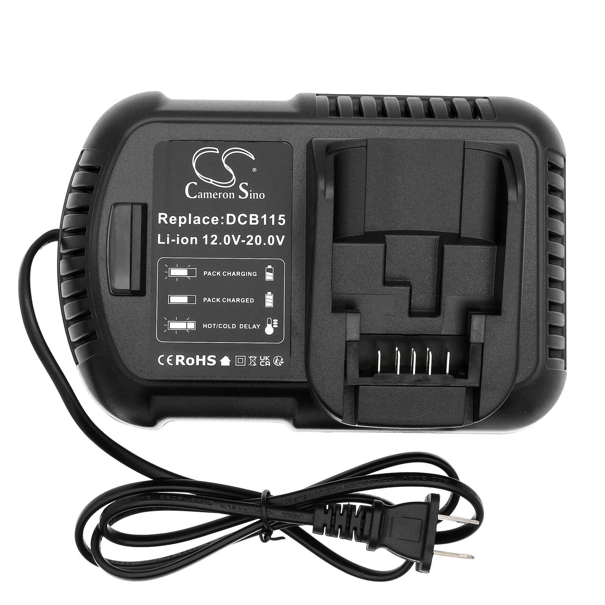 Chargeur d'outils électriques Dewalt pour batteries Dewalt à glissière 12v - 20V style Chargeur d'outils électriques Cameron Sino Technology Limited (Outils électriques)