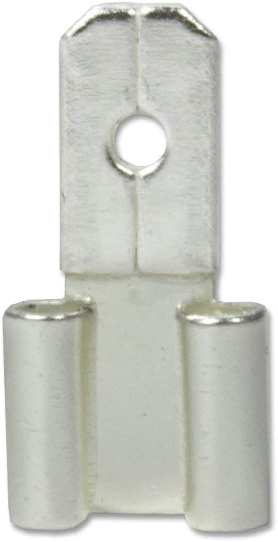 F2 (6.35 mm) to F1 (4.8 mm) Terminal Converters – Set of 2 for SLA Batteries Sealed Lead Acid (Special) CB Generic
