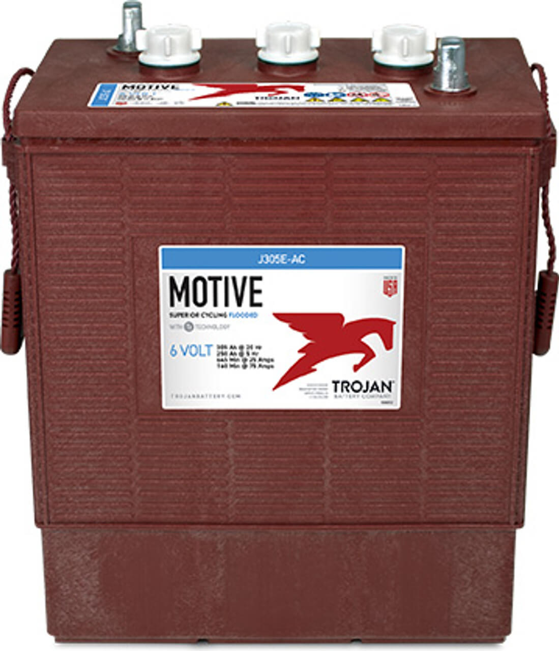 Trojan J305E-AC Deep Cycle Battery — 6V 305Ah (Flooded Lead Acid) Sealed Lead Acid (Special) Trojan