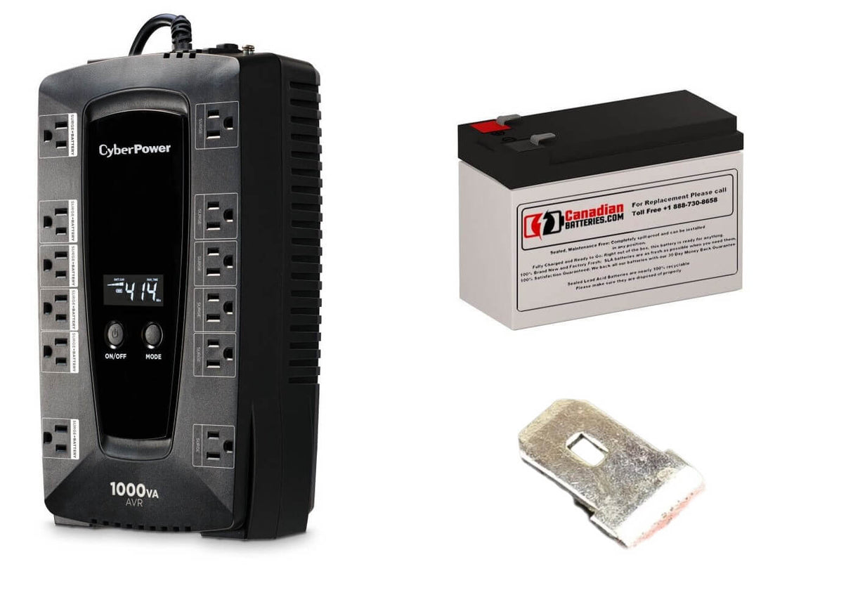 Cyberpower LE1000DG UPS Battery Replacement 12V 9Ah AGM 1 Pack UPS Batteries CB Range