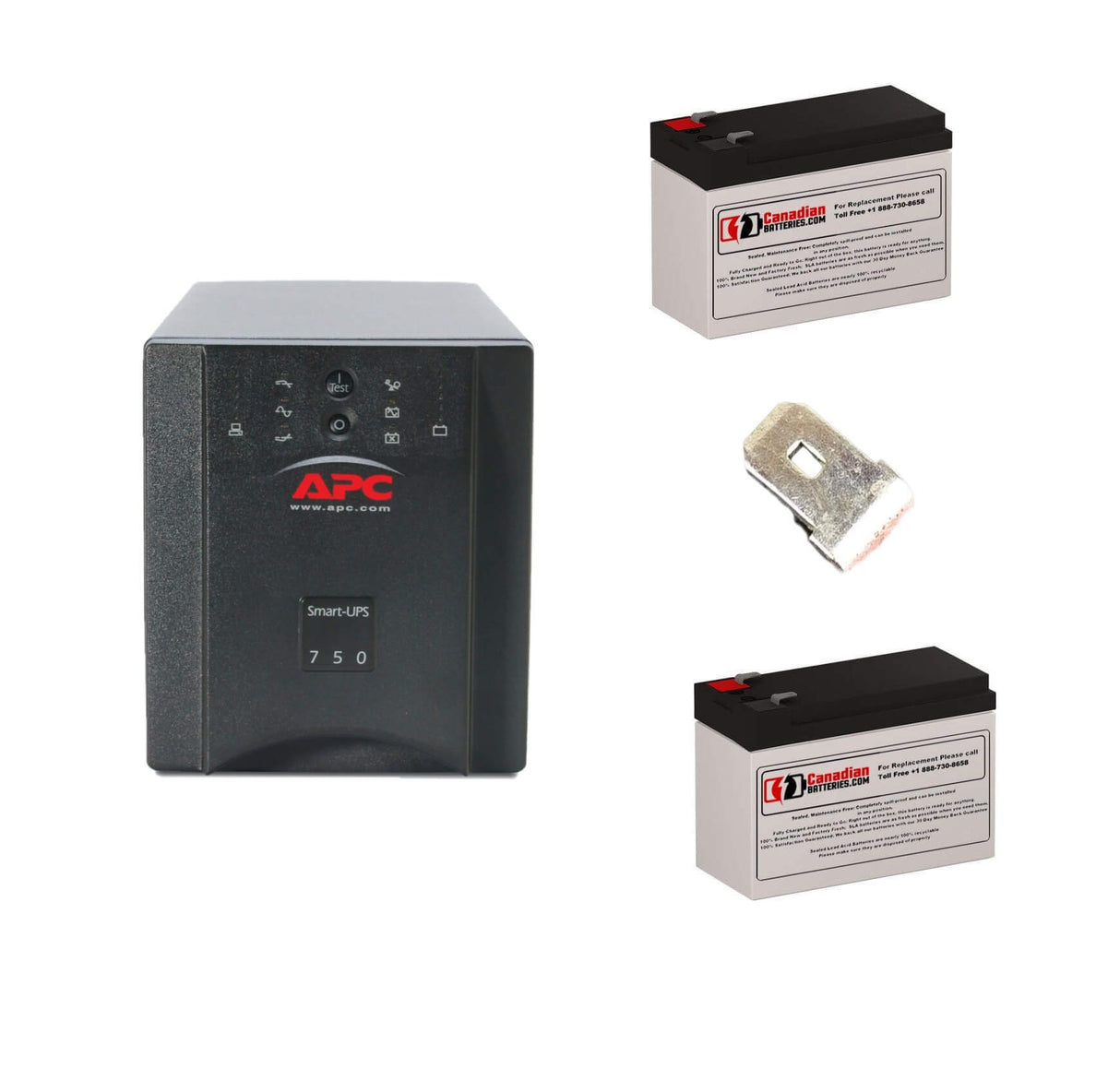 Batterie UPS Sua750 & UPS750 Apc Smart, 2 x 12V 9ah Batteries UPS Gamme CB