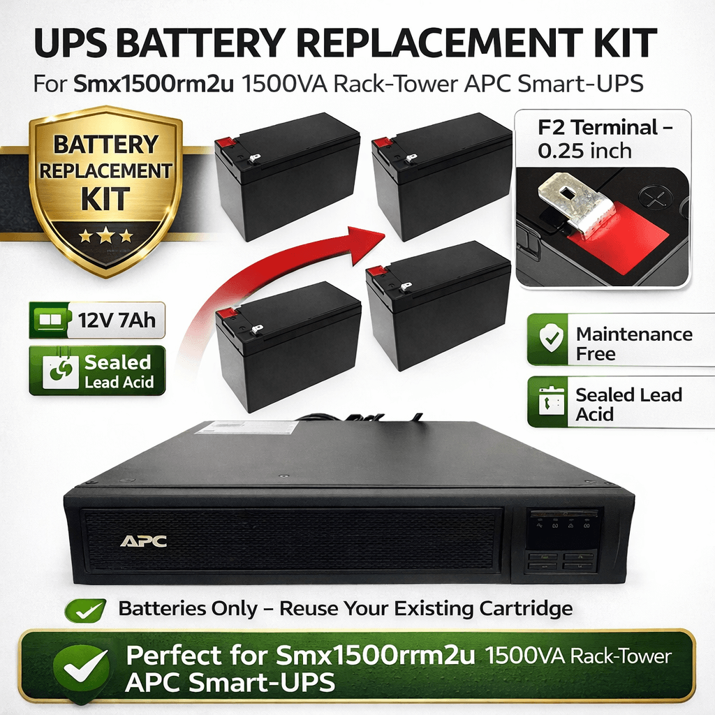 Smx1500rm2u For X 1500va Rack-tower Apc Smart UPS Battery UPS Batteries CB Range