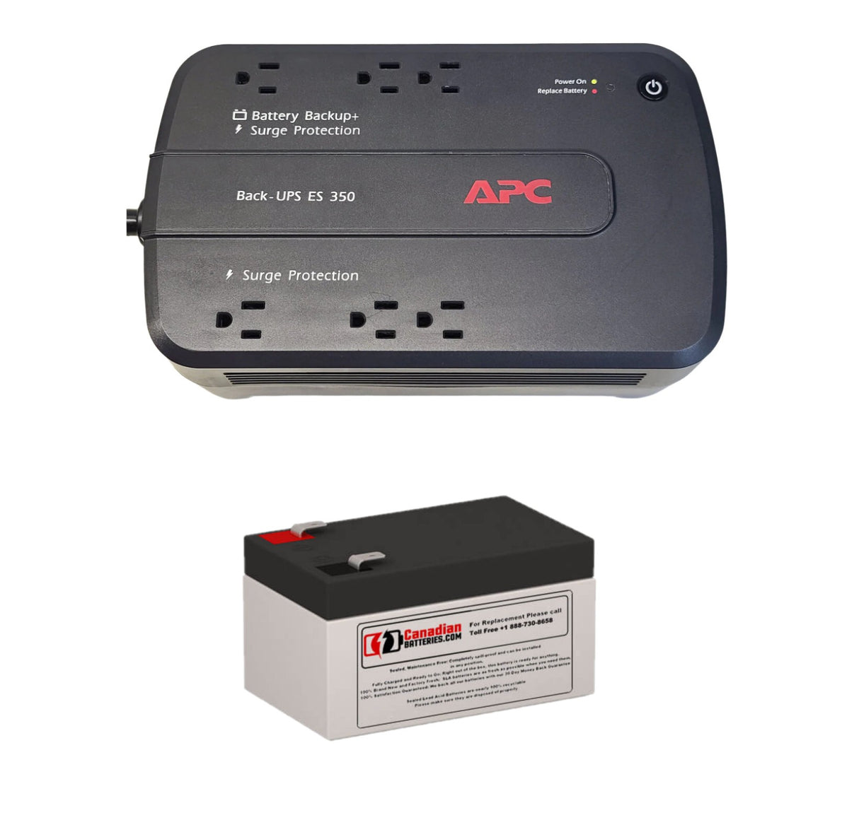 Be350g, Be350g-cn Apc Back UPS Es Battery 12v 3.5Ah F1 Terminals UPS Batteries CB Range