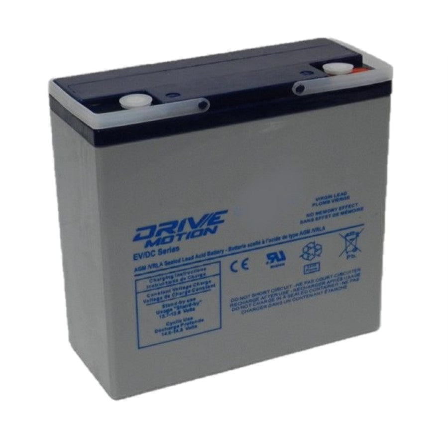 Xupai 6-DZF-20 Replacement Battery 12V 22Ah AGM F13 Threaded Sealed Lead Acid CB Generic