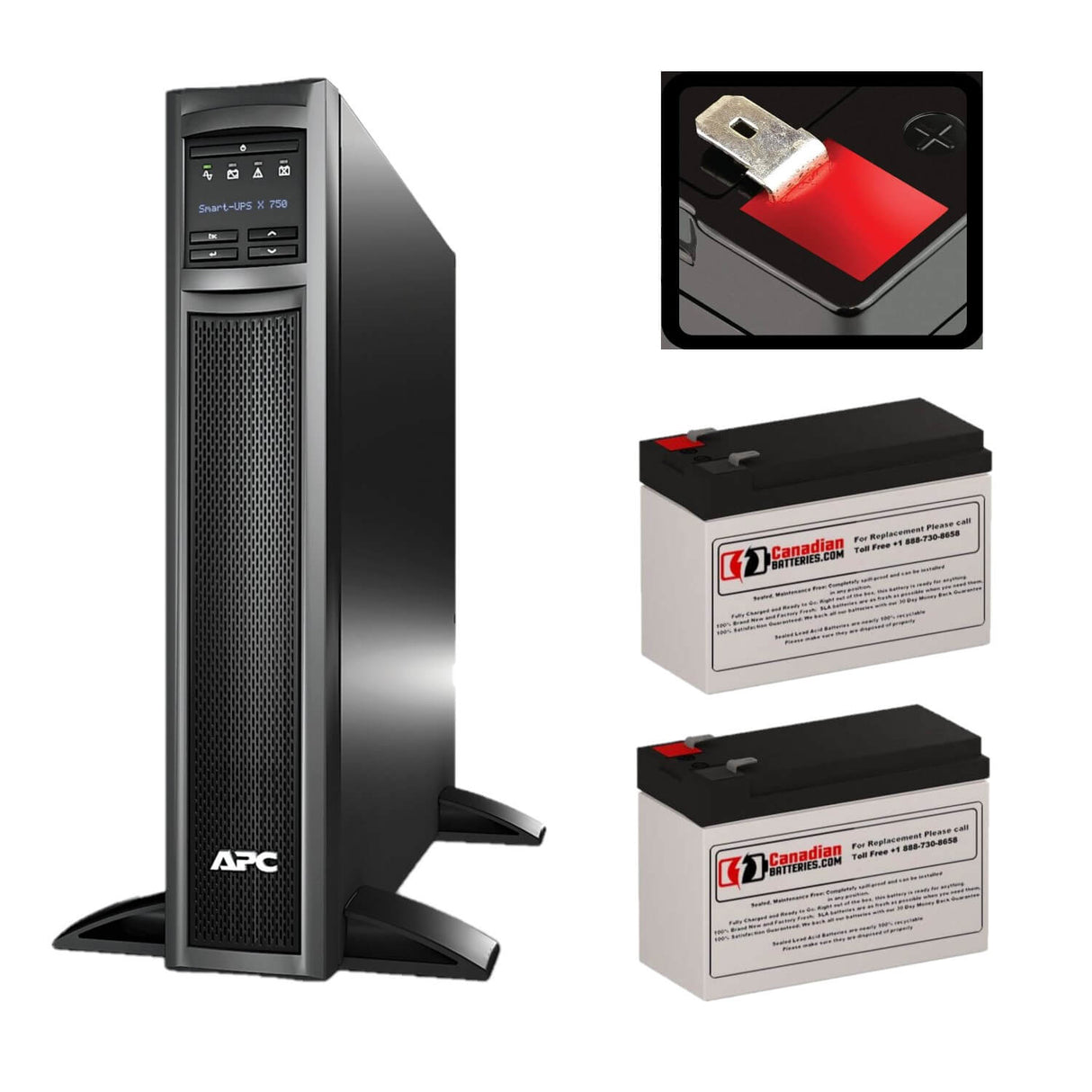 Smx750 X 750va Rack-tower Lcd 120v Apc Smart UPS Batterie UPS Batteries CB Gamme