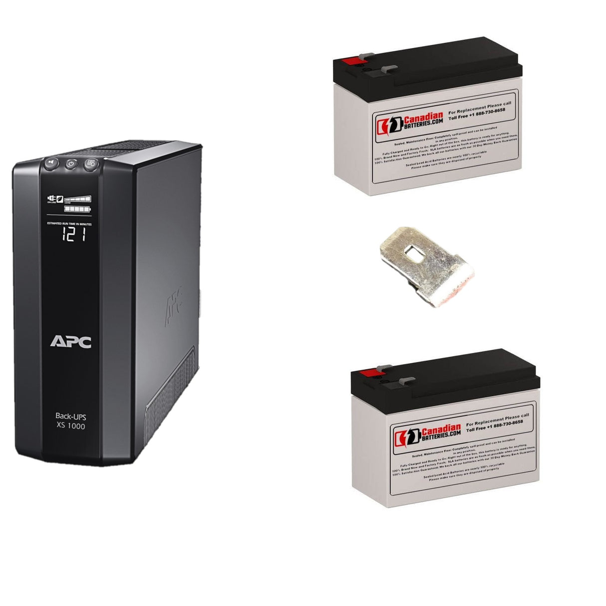 APC XS1000 RBC123 UPS Battery Kit 12V 9Ah AGM 2 Pack UPS Batteries CB Range