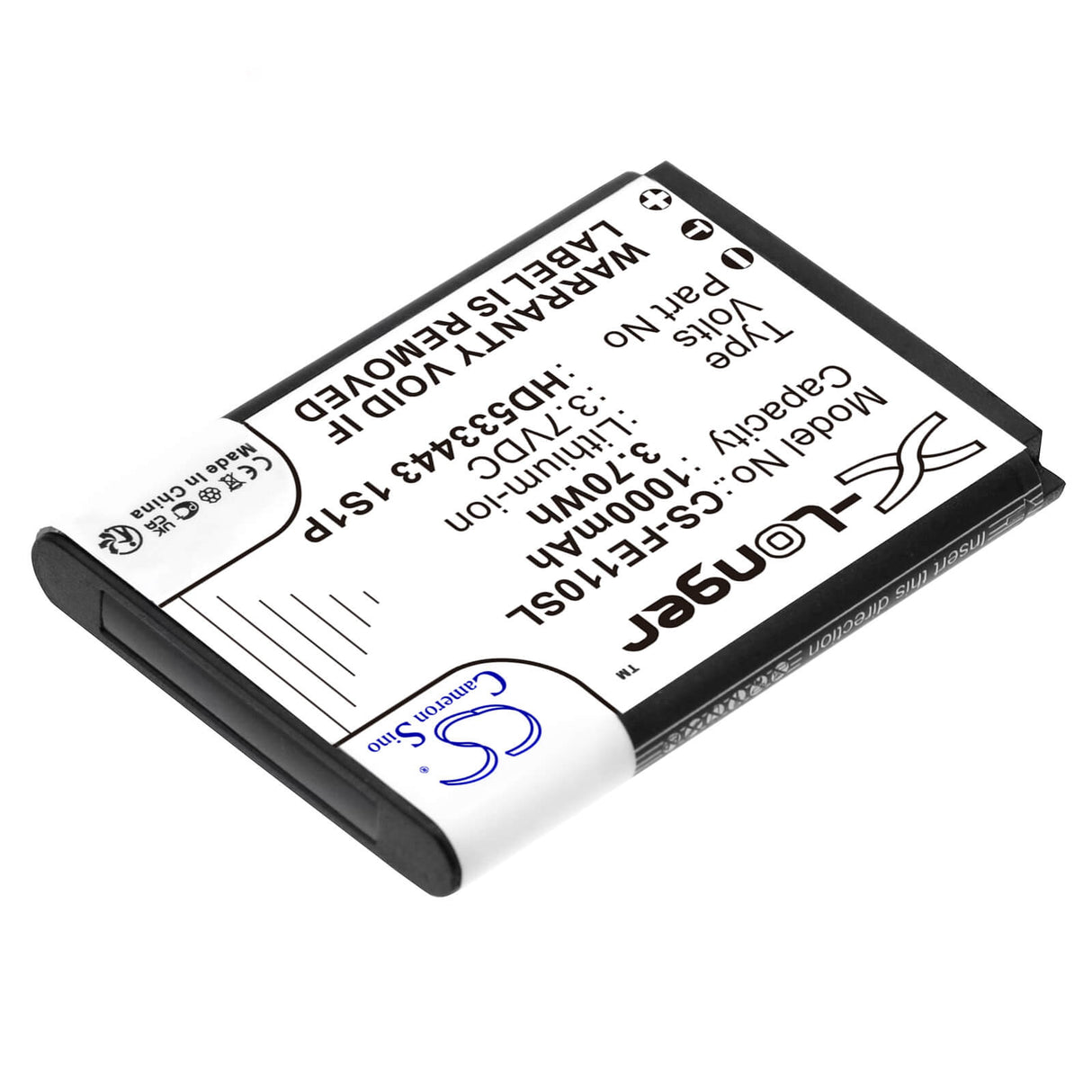 Amplifier Li-ion Battery For Fiio E11 3.7v, 1000mah - 3.70wh Amplifier Cameron Sino Technology Limited