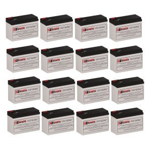 Cartouche de batterie de remplacement Apc Rbc127x16 16 batteries Batteries UPS Gamme CB
