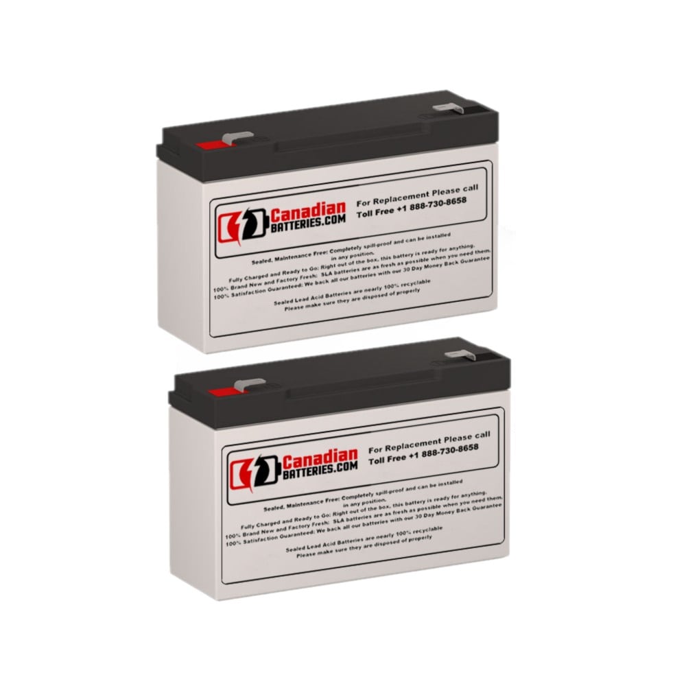 Cartouche de batterie de remplacement Apc Rbc3 2 X 6v 12ah Batteries de secours Batteries UPS Gamme CB