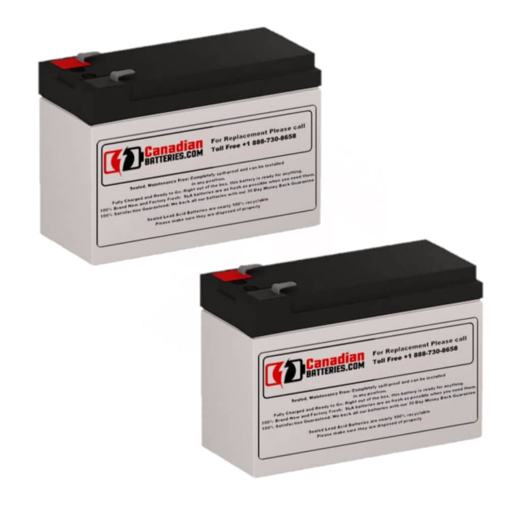 Apc Rbc32 Replacement Battery Cartridge 2 X 12v 7ah Backup Batteries UPS Batteries CB Range