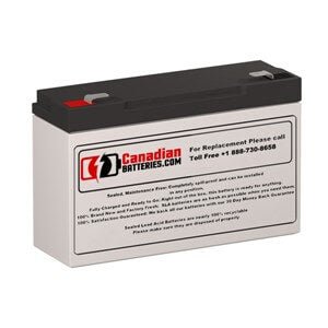 Cartouche de batterie de remplacement Apc Rbc52 6v 12ah Batterie de secours Batteries UPS Gamme CB