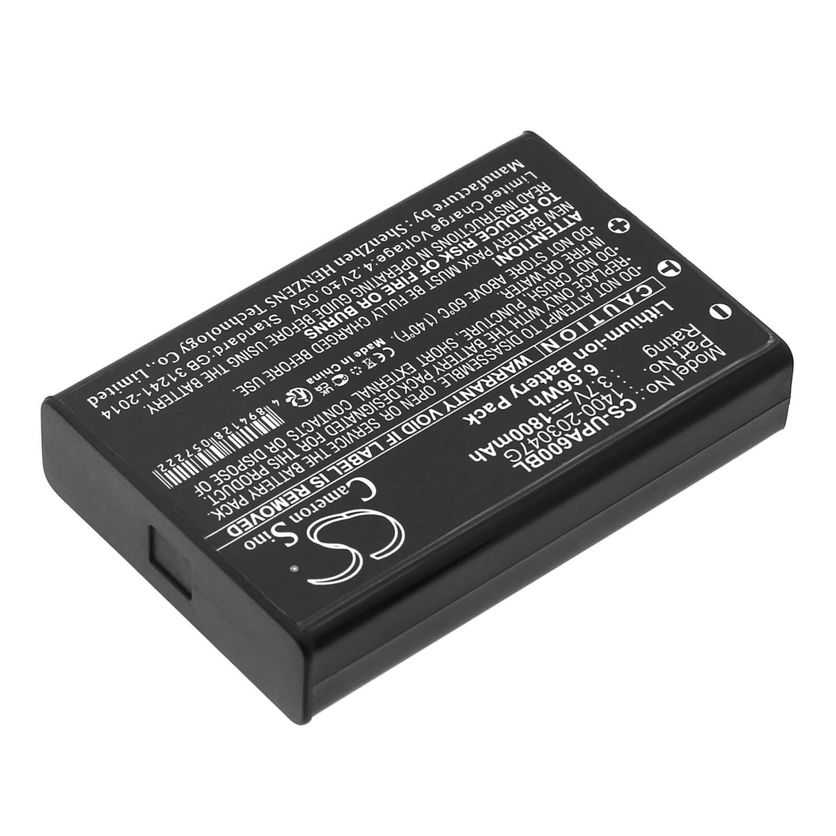 Batterie de scanner de code-barres pour Gicom Lk9150, Lk9100 3.7v, 1800mah - 6.66wh Scanner de code-barres Cameron Sino Technology Limited