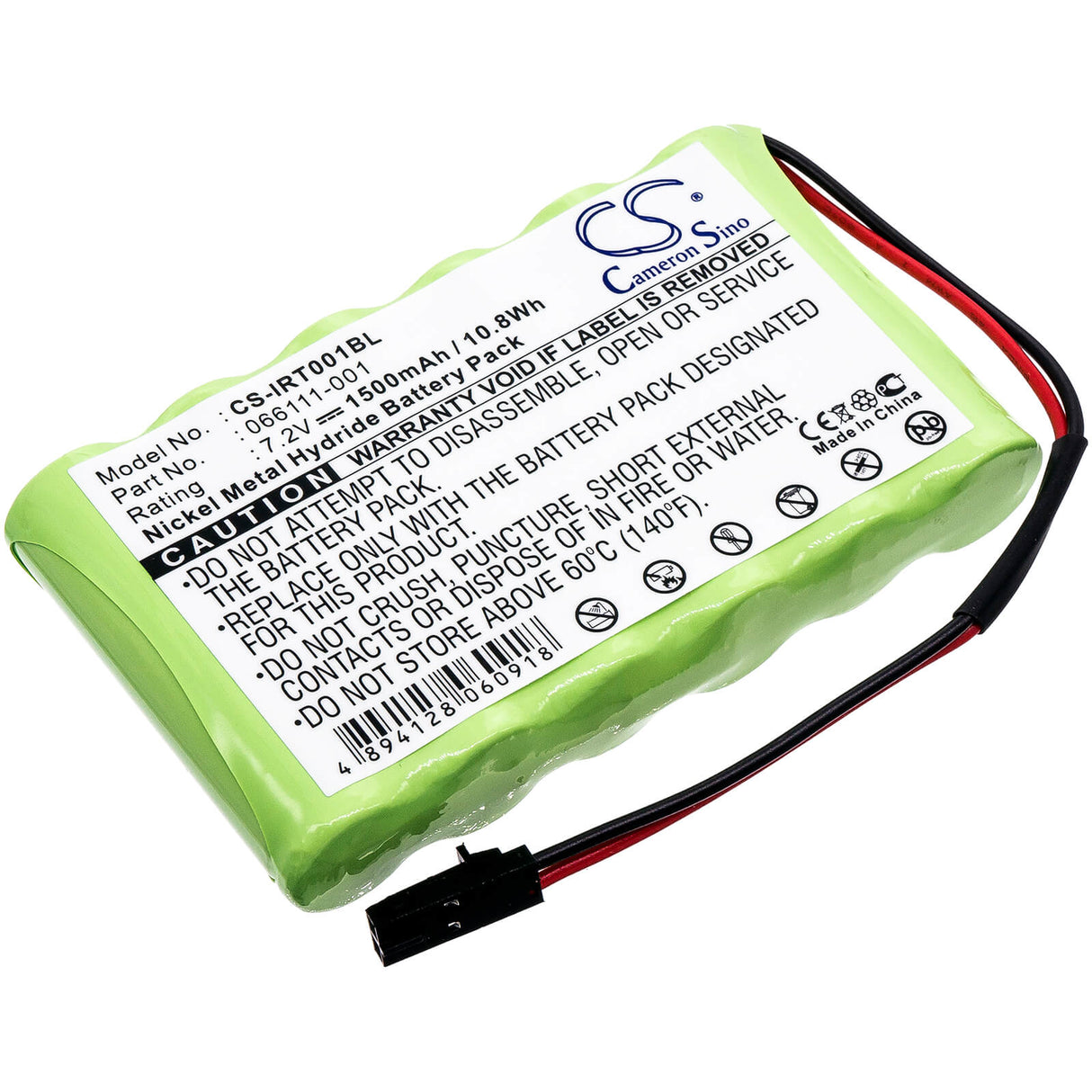 Barcode Scanner Battery For Intermec 066111-001 7.2v, 1500mah - 10.80wh Barcode Scanner Cameron Sino Technology Limited