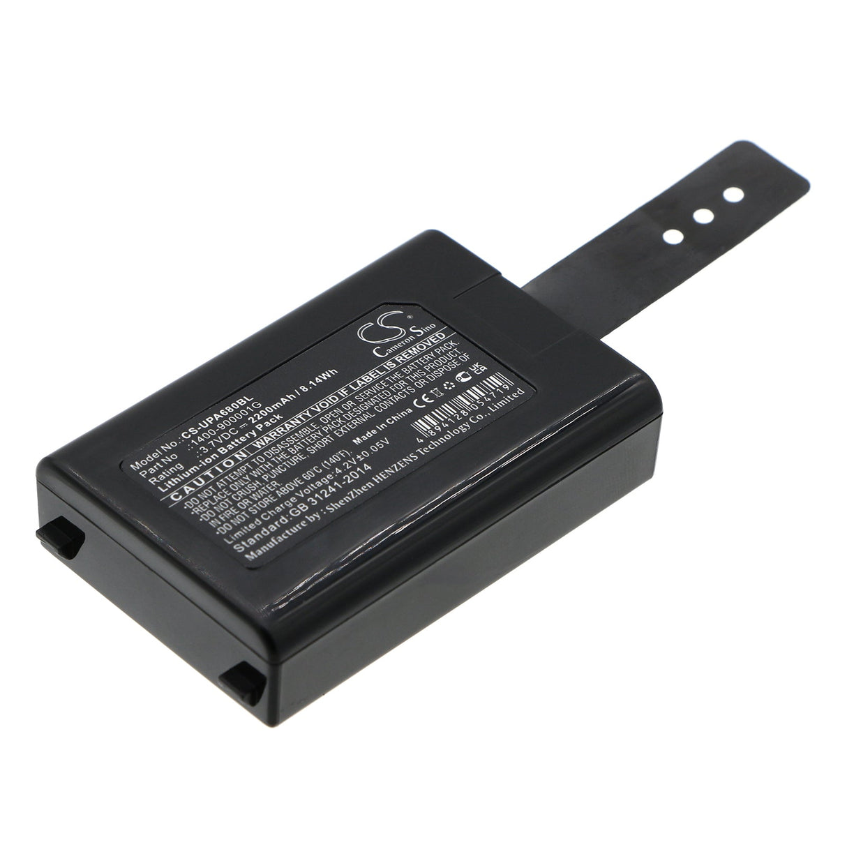 Batterie de scanner de code-barres pour Unitech Ht680, Pa690 3.7v, 2200mah - 8.14wh Scanner de code-barres Cameron Sino Technology Limited