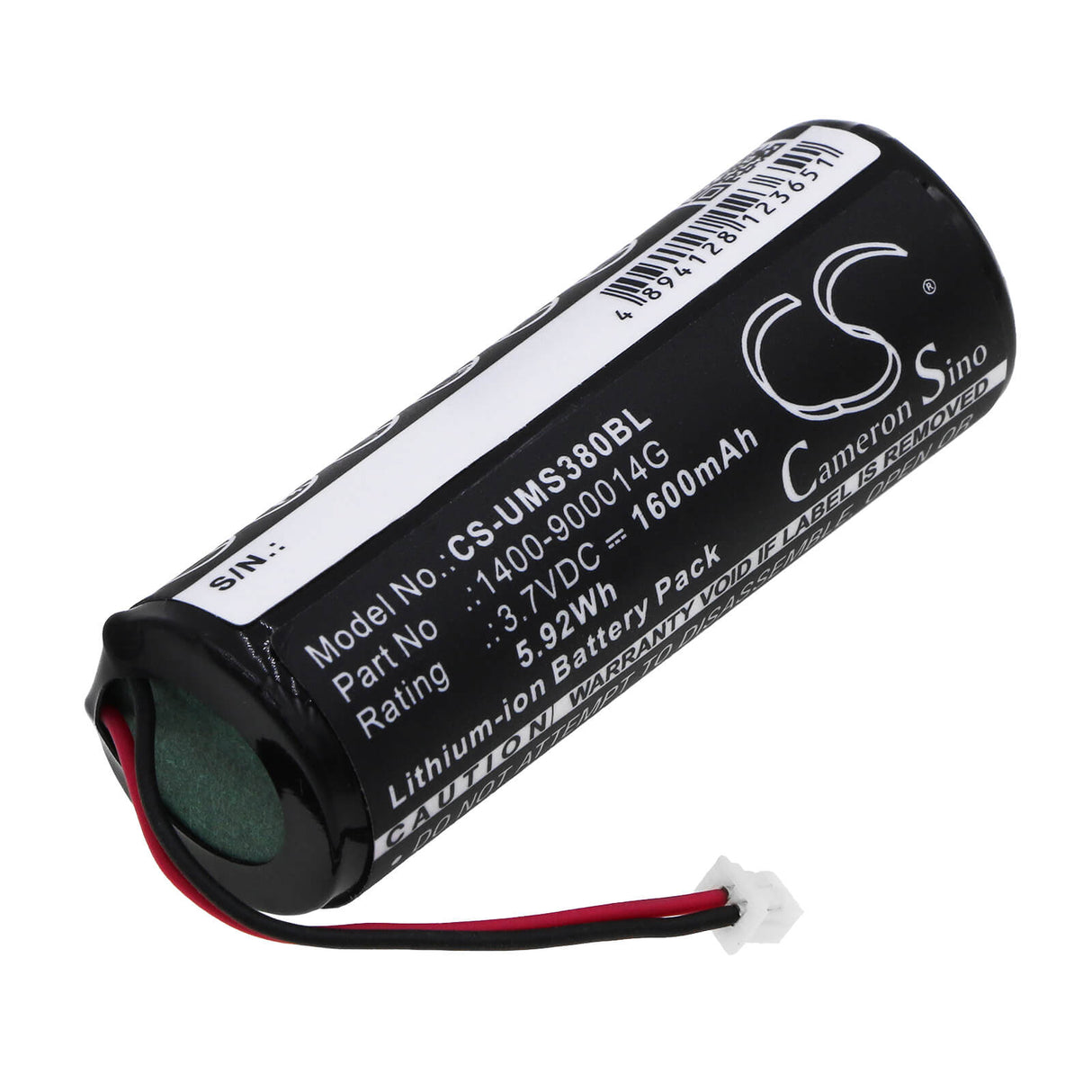 Barcode Scanner Battery For Unitech, Ms380, Ms380-cupbgc-sg, Ms840b, 3.7v, 1600mah - 5.92wh Barcode Scanner Cameron Sino Technology Limited