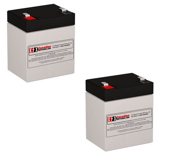 Batteries pour Eaton Best Power Fortress Li 460 Bat-0061 UPS, 2 x 12v, 5ah - 60wh Batteries UPS Gamme CB