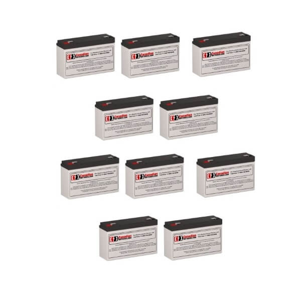 Batteries pour UPS Hp A2994a, 10 X 6v, 12ah - 72wh Batteries UPS gamme CB