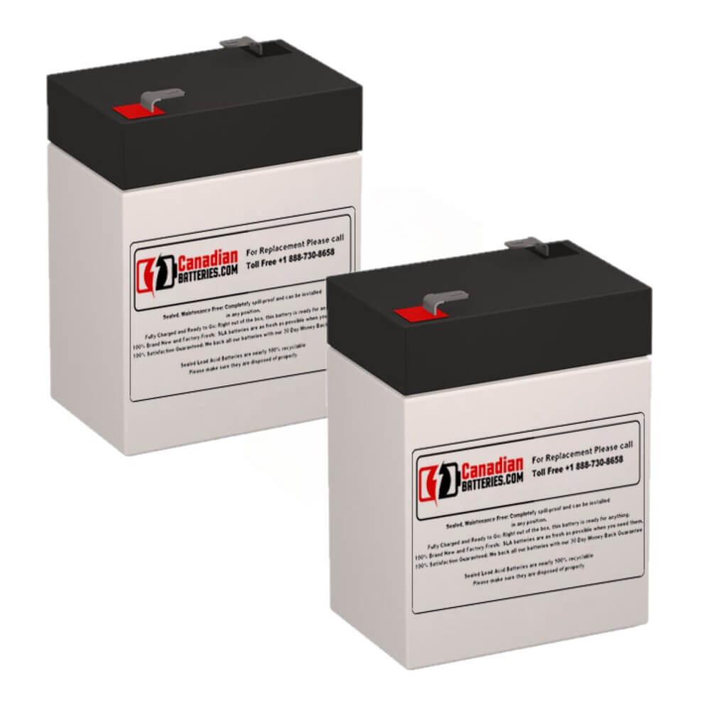 Batteries pour Mge Pulsar S2 UPS, 2 x 6v, 4.5ah - 27wh Batteries UPS Gamme CB