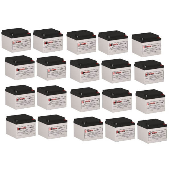 Batteries pour Minuteman Mcp Bp1 UPS, 20 x 12v, 26ah - 312wh Batteries UPS Gamme CB