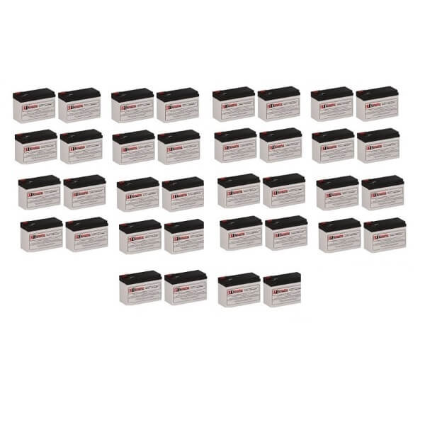 Batteries pour Mitsubishi 7011a-80 UPS, 36 X 12v, 7ah - 84wh Batteries UPS Gamme CB