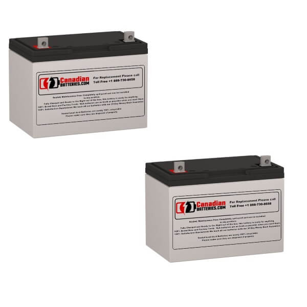 Batteries pour Opti-UPS Od1000 UPS, 2 x 12v, 100ah - 1200wh Batteries UPS Gamme CB