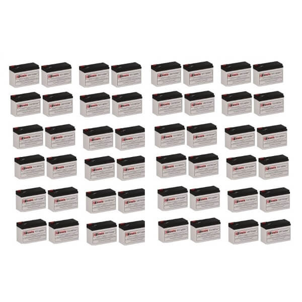 Batteries pour onduleur Toshiba 1600ep 16kva, 48 x 12v, 7ah - 84wh batteries UPS gamme CB