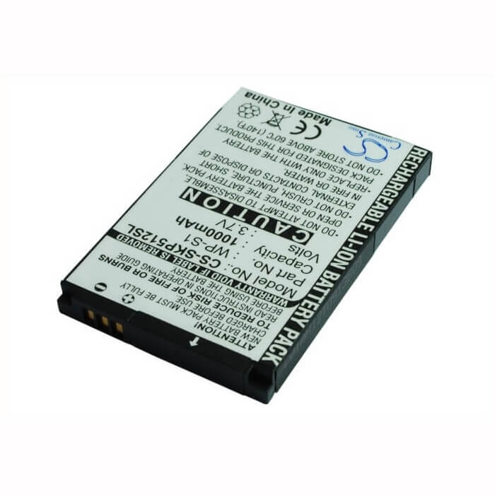 Battery For 3 Skype Phone Wp-s1 3.7v, 1000mah - 3.70wh VoIP Phone Cameron Sino Technology Limited (Suspended)