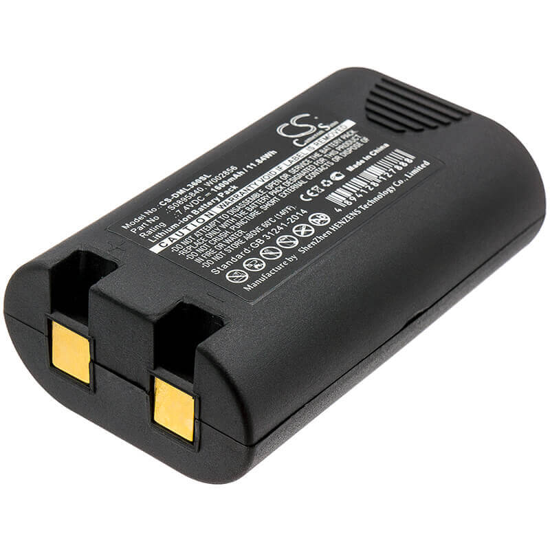 7.4V, Li-ion, 1600mAh, Portable Printer battery fits Dymo, 3m, 1759398, Pl200, 11.84Wh Portable Printer Cameron Sino Technology Limited