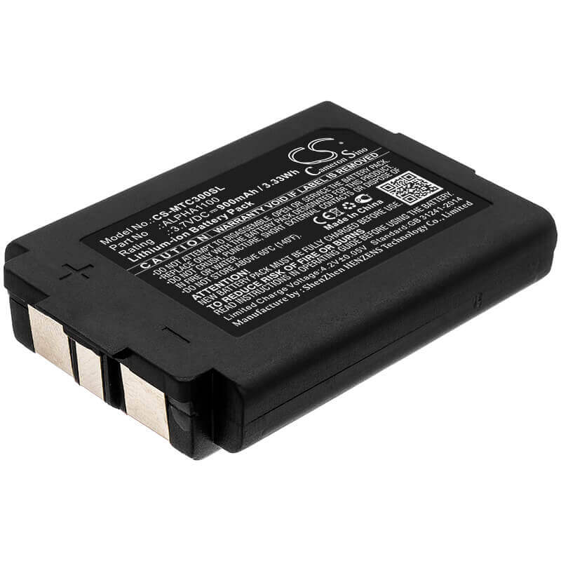 Headset Battery For 3m, Tac300, Tac300-oth, Tac500 3.7v, 900mah - 3.33wh Wireless Headset Cameron Sino Technology Limited