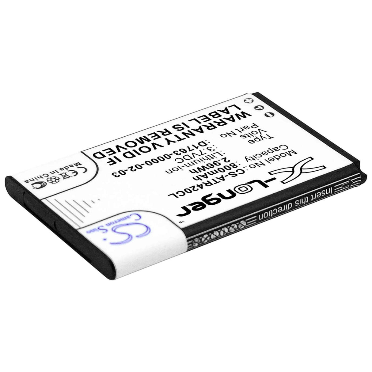 3.7V, Li-ion, 800mAh, Cordless Phone battery fits Aastra, D1763-0000-02-03, 420d, 2.96Wh Cordless Phone Cameron Sino Technology Limited (Cordless Phone)