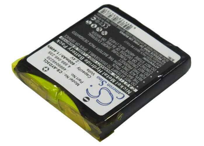 2,4V, Ni-MH, 600mAh, batterie de téléphone sans fil compatible avec Detewe, Openphone, Aastra, Funkwerk, Elmeg, Avaya, Nortel, 4.999.046.235, Openphone 28, 1,44Wh Téléphone sans fil Cameron Sino Technology Limited (Téléphone sans fil)