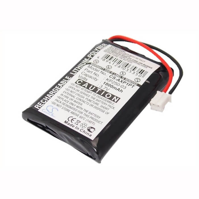 3.7V, Li-Polymer, 1700mAh, Projector battery fits Aaxa, Kp250-03, P1 Pico Projector, 6.29Wh Projector Cameron Sino Technology Limited