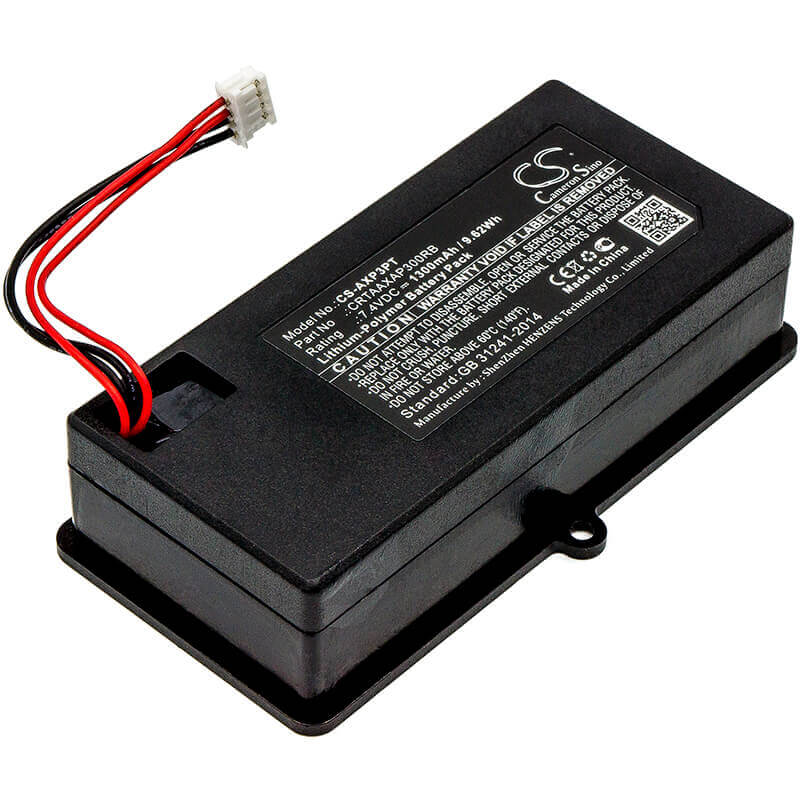 7.4V, Li-Polymer, 1300mAh, Projector battery fits Aaxa, Crtaaxap300rb, P300 Pico Projector, 9.62Wh Projector Cameron Sino Technology Limited