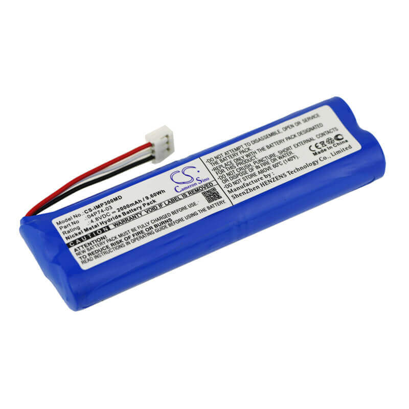 4.8V, Ni-MH, 2000mAh, Medical battery fits Abbott, I-stat, 04p74-03, Analyzer Printer, I-stat Printer, 9.60Wh Medical Cameron Sino Technology Limited (Medical)