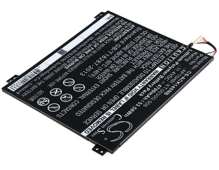 Batterie pour Acer, Ao1-431-c139, Ao1-431-c4xg, Ao1-431-c7f9, Ao1-431-c8g8 11.4v, 4700mah - 53.58wh Notebook, Laptop Cameron Sino Technology Limited