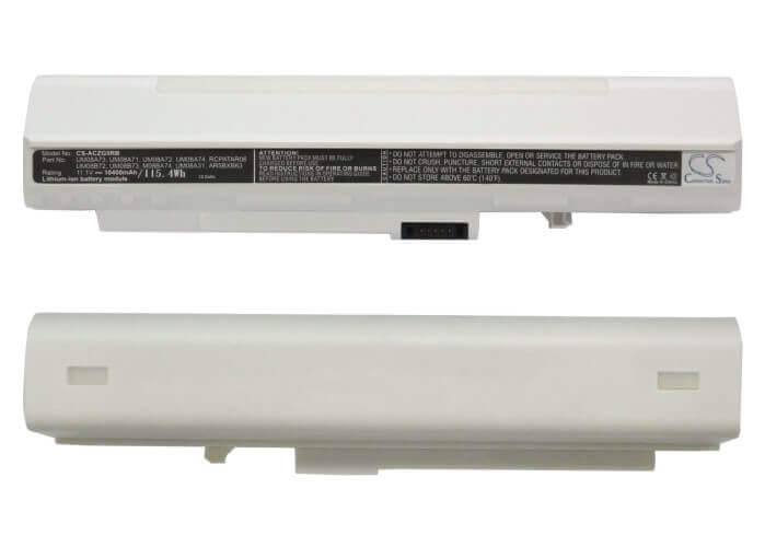 Battery For Acer Aspire One A150, Aspire One A110l Blau, Aspire One A150-bgb 11.1v, 10400mah - 115.44wh Notebook, Laptop Cameron Sino Technology Limited (Dangerous Goods)